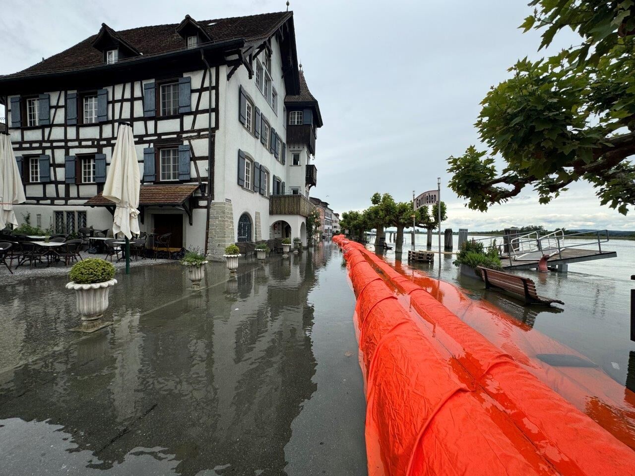 Hochwasser und sanitäre Anlagen